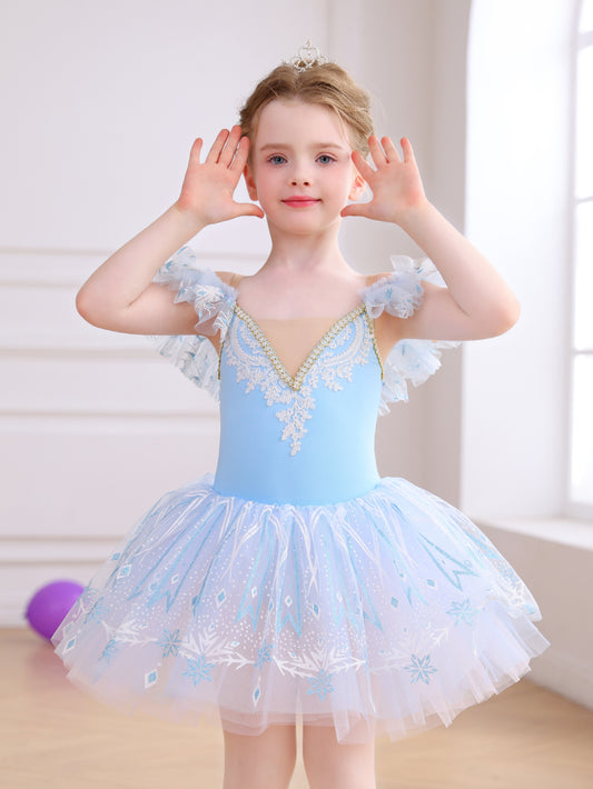ALP057 Girls' Fairy Princess Dress | Perfect for Birthdays & Dance Performances