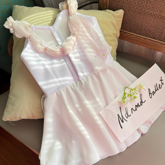 Elegant Floral Ballet Costume - MDC0724