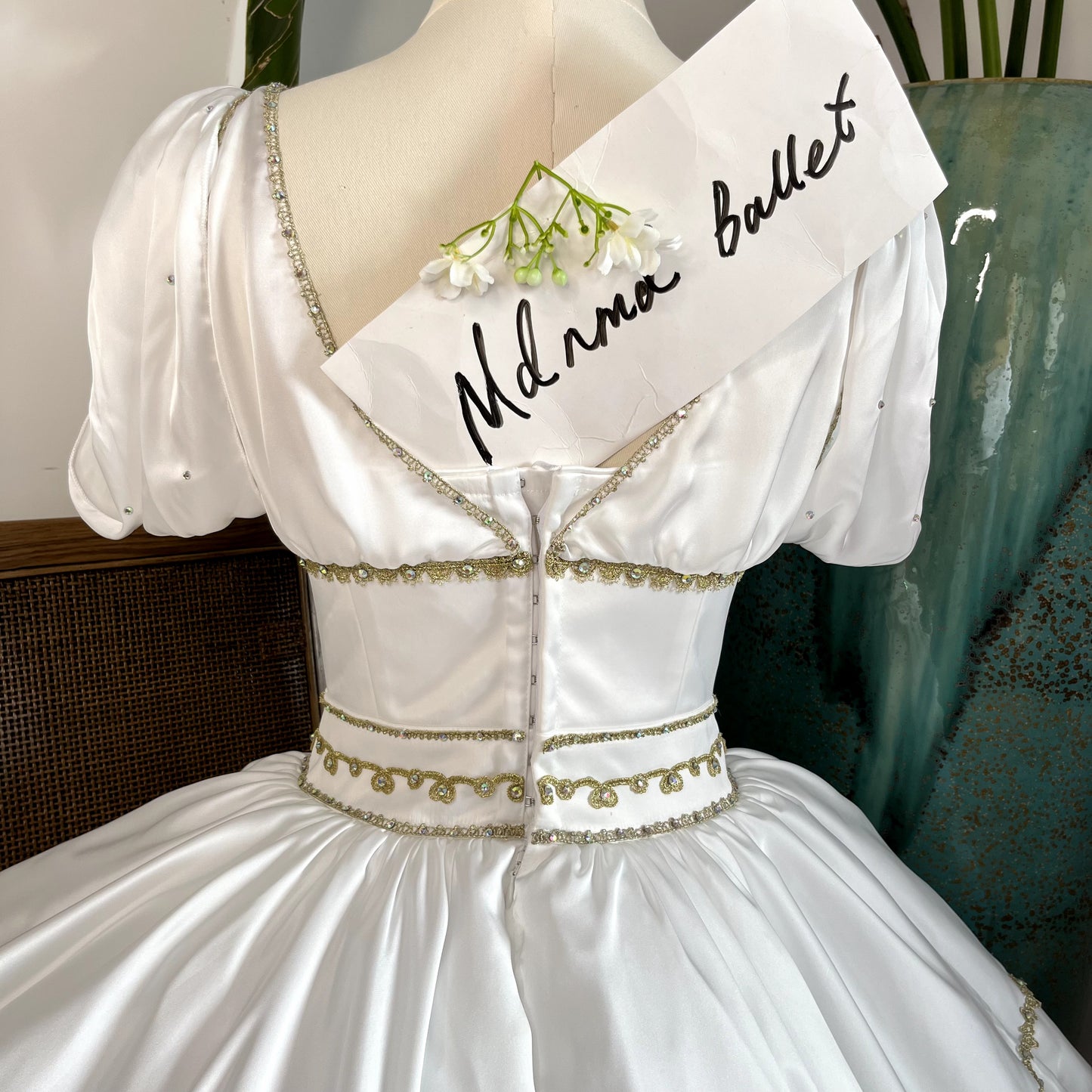 Hebe Variation Ballet Tutu - Flora's Awakening Youth Goddess Lace Performance Dress for Adults & Kids-MDC1048