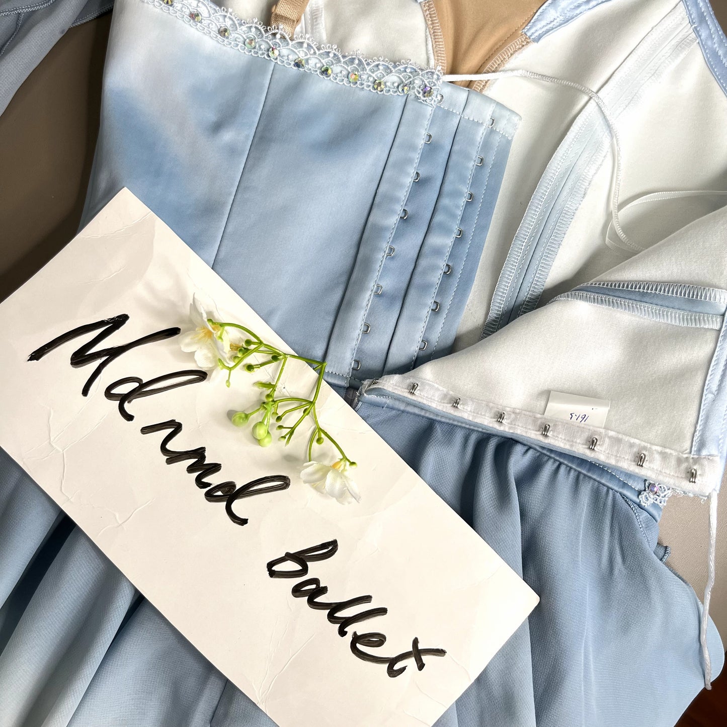 Professionally customized blue ballet tutu "The Talisman" Cupid-MDC0474