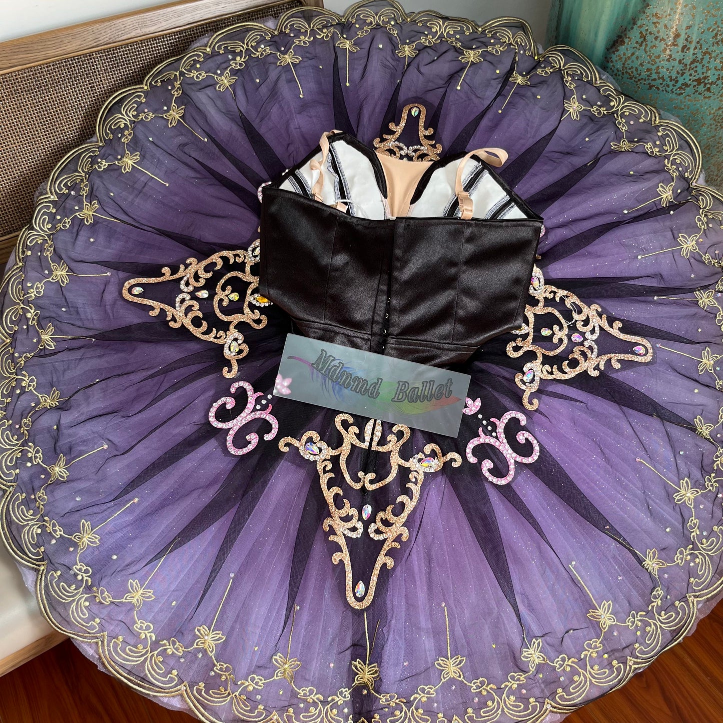 Purple Professional Ballet Tutu,Professional ballet skirt ,Performance costume for professional ballet dancers-MDT0812