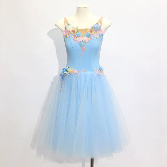 BLC1508 Long Romantic Ballet TuTu Dress Costume- Size 160 | Ready-to-Ship