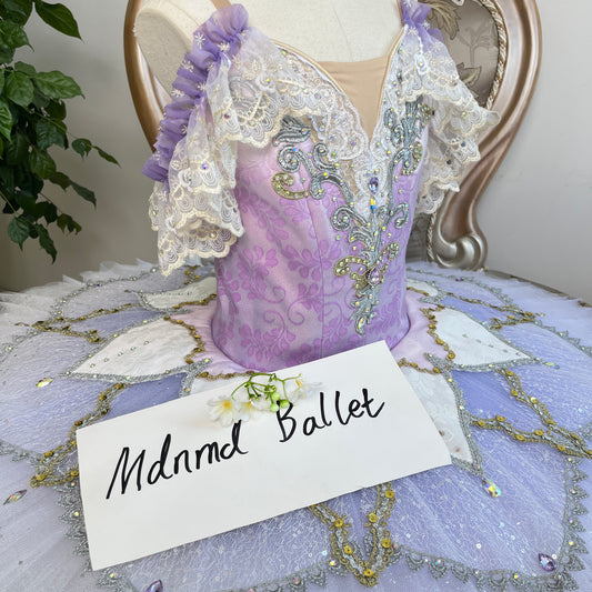 Lavender Princess Ballet Tutu Dress for Girls – MDT0465