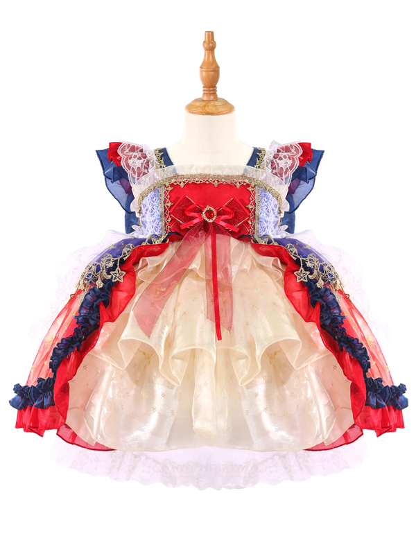 Girls Fairytale Birthday Party Lolita Dress-W26022