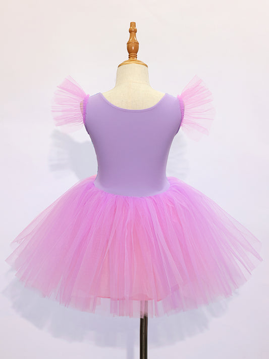 ALP0107 Girls' Elegant Princess Dress | Perfect for Birthdays & Dance Performances