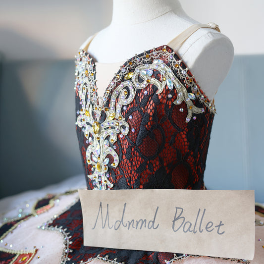 Elegant Handcrafted Professional Ballet Tutu for Performances - MDT0376