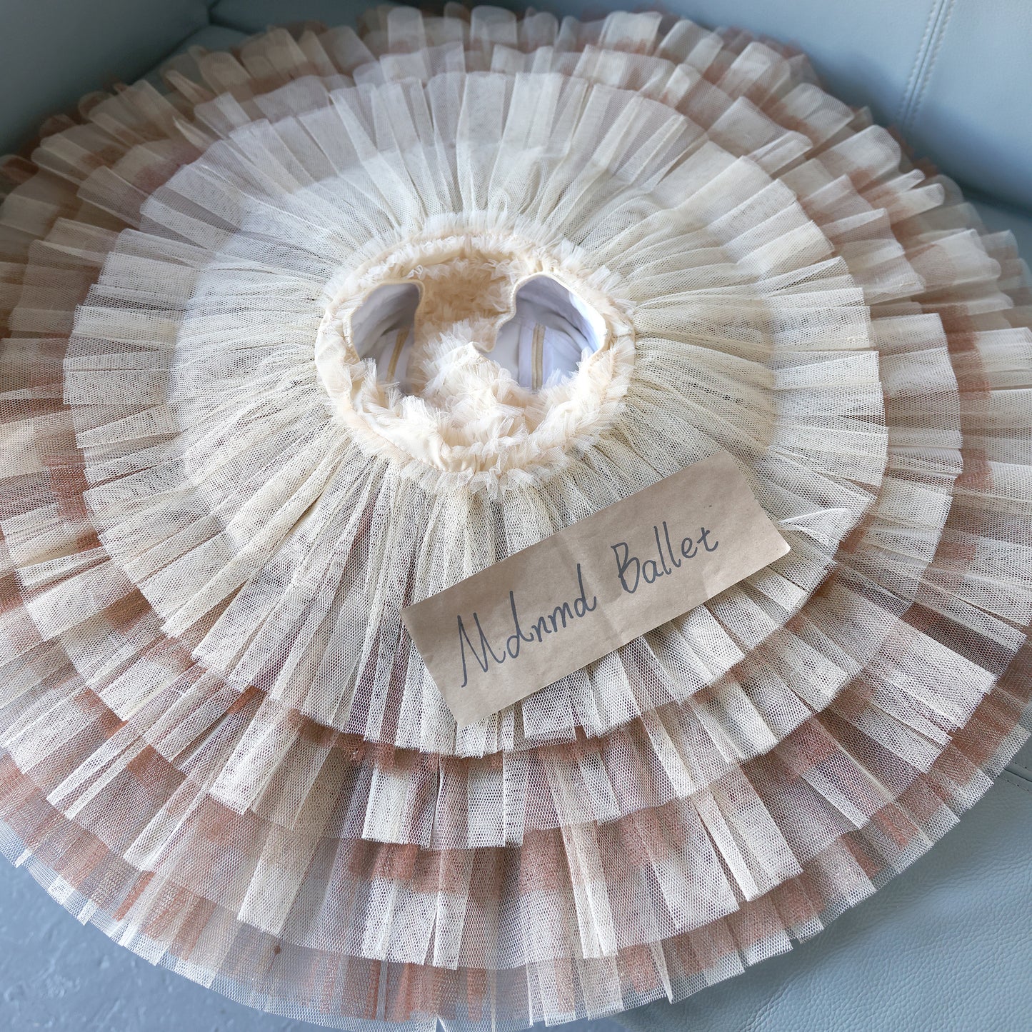 Handcrafted Ballet Tutu – Crystal Embellished Dance Costume - MDT0048