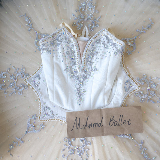 Professional Ballet Tutu with Swarovski Crystal Embellishments - MDT0548