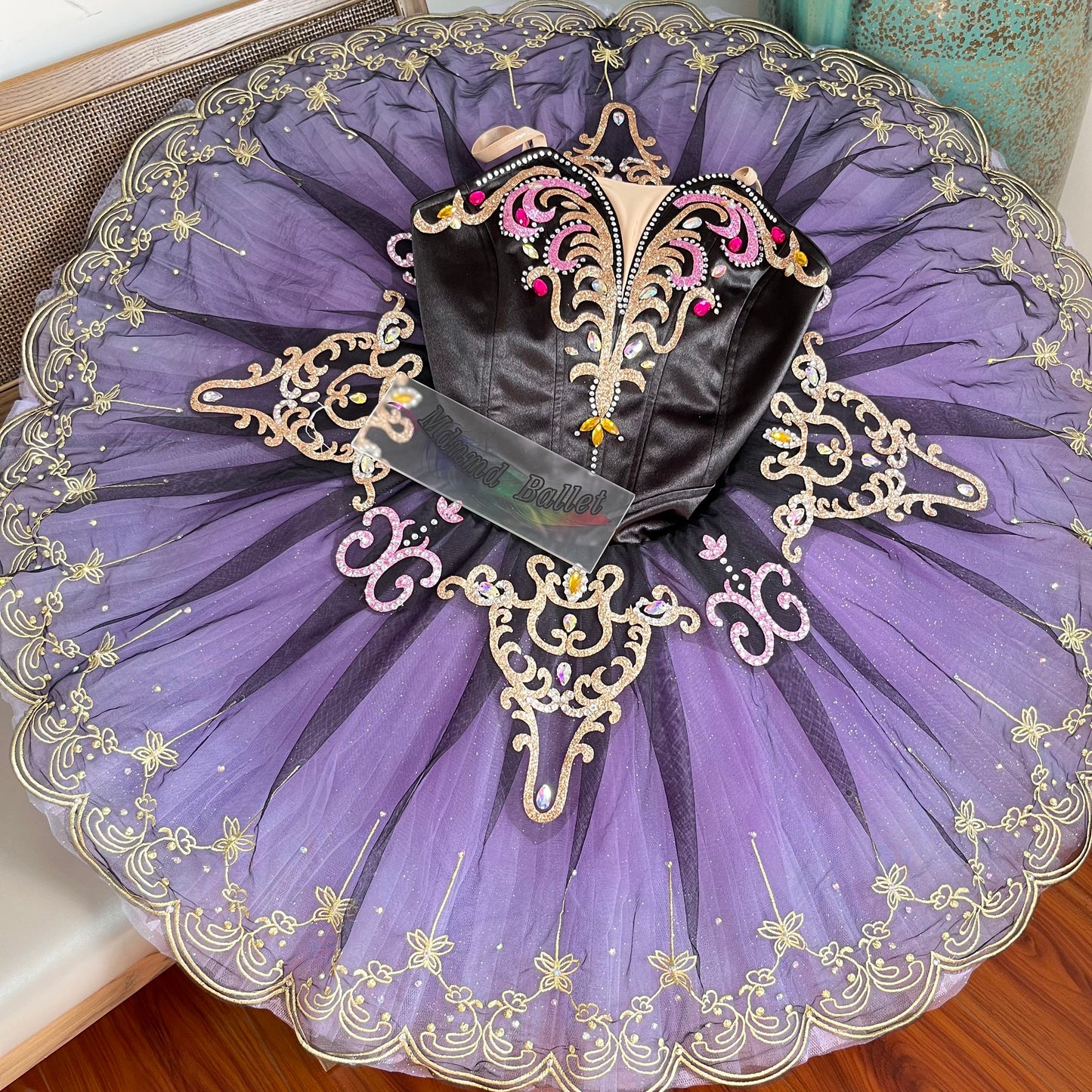 Purple Professional Ballet Tutu,Professional ballet skirt ,Performance costume for professional ballet dancers-MDT0812
