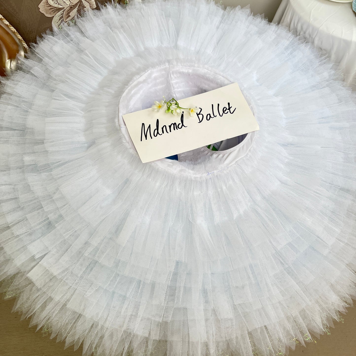 Split suitSplit suitCrystal Embellished Ballet Tutu Costume – MDT0036