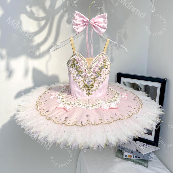 Handmade Light Pink Ballet Tutu: Fairy Doll Nutcracker Costume