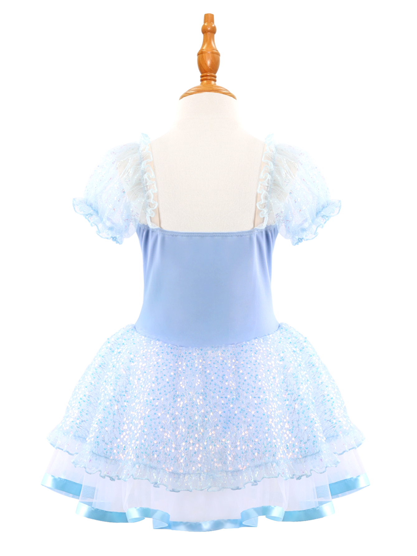 Girls Pink Ballet Leotard Princess Tutu Dress-ALP024