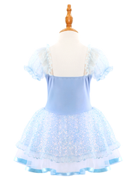 Girls Pink Ballet Leotard Princess Tutu Dress-ALP024