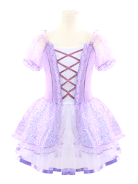 Girls Pink Ballet Leotard Princess Tutu Dress-ALP024