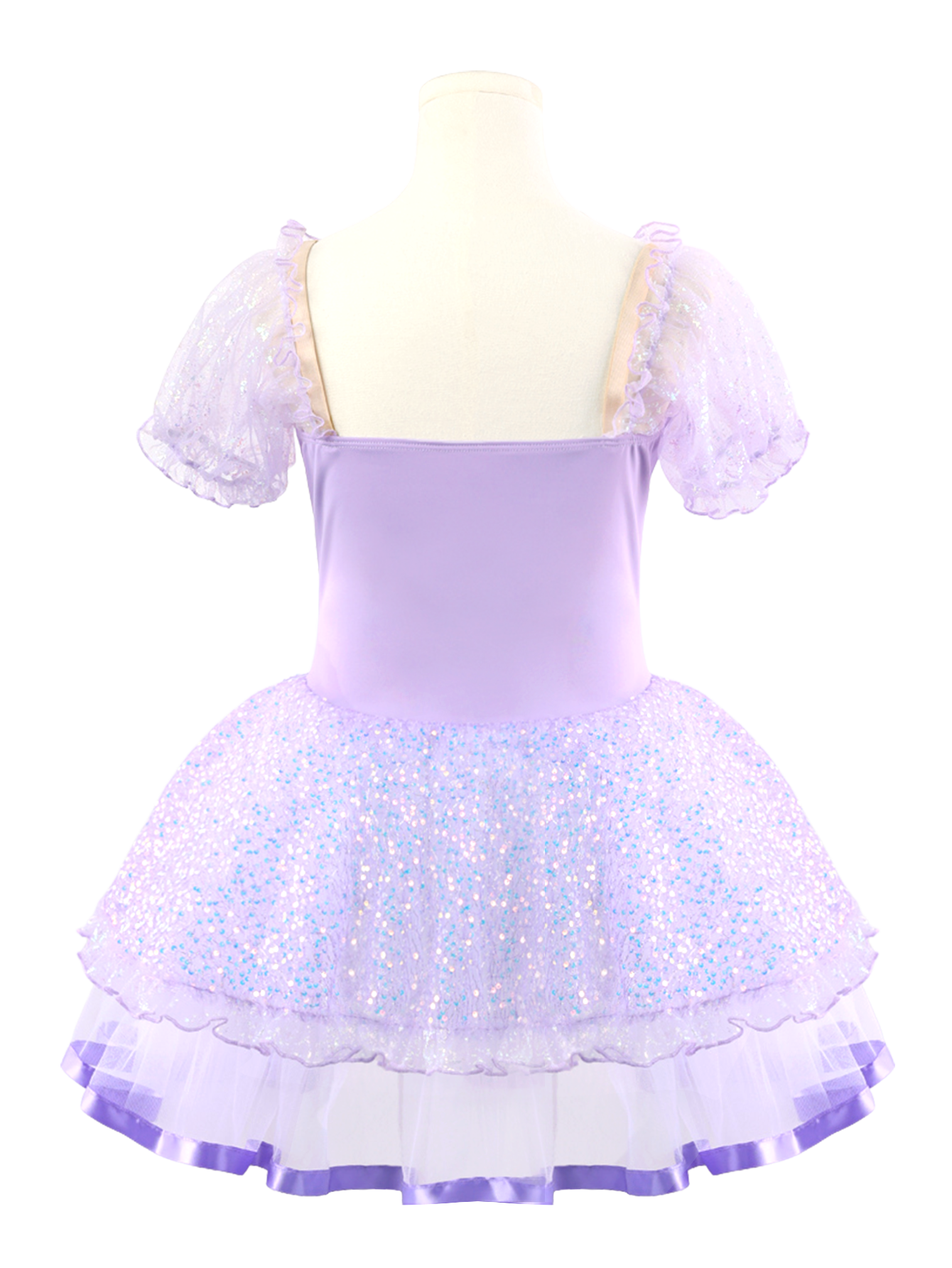 Girls Pink Ballet Leotard Princess Tutu Dress-ALP024