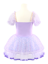 Girls Pink Ballet Leotard Princess Tutu Dress-ALP024