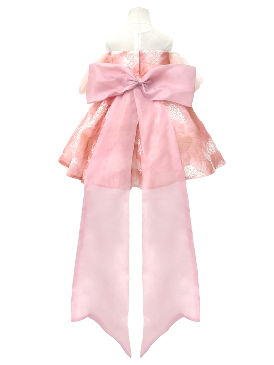 Blush Bow Gown