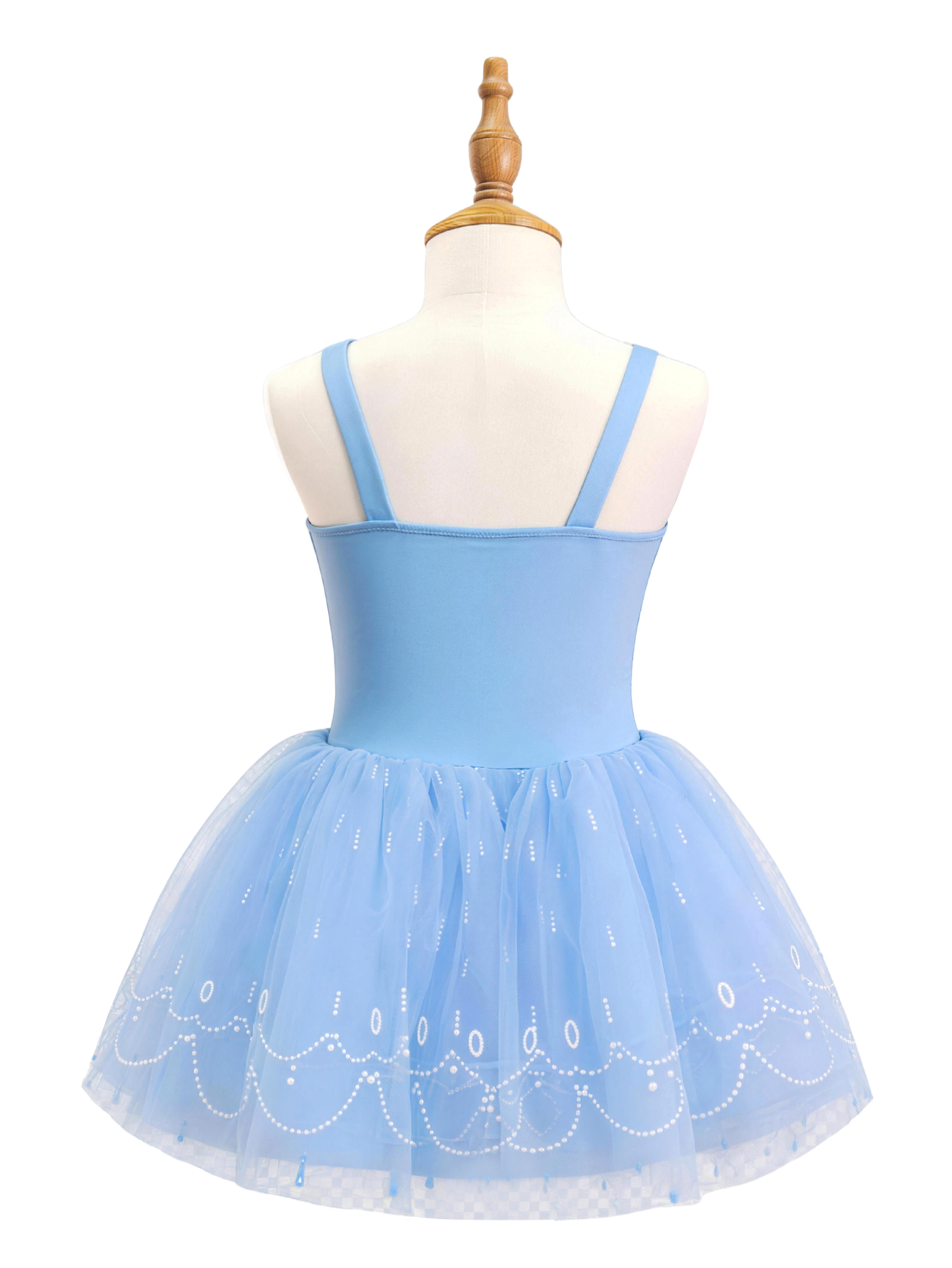 Girls Pink Princess Dress, Sparkle Lace Trim Tutu, Sleeveless Costume-ALP0106