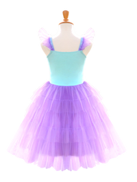 Girls Blue Purple Mermaid Tutu Dress, Layered Tulle Princess Costume-ALP0103