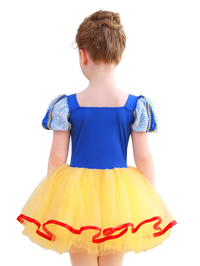 Girls Red Blue Yellow Princess Ballet Tutu Dress, Sparkly Dance Costume-ALP058