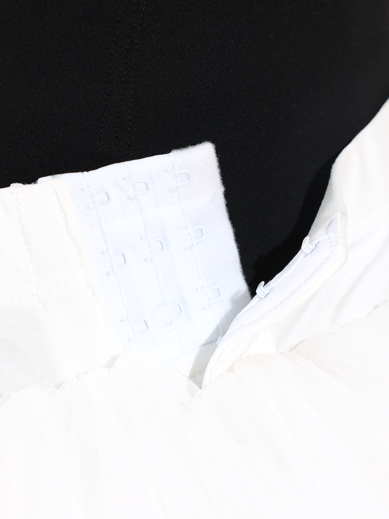 White Professional Layered Ballet Practice Tutu Skirt