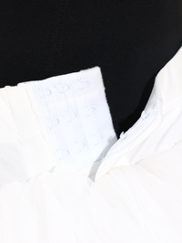 White Professional Layered Ballet Practice Tutu Skirt