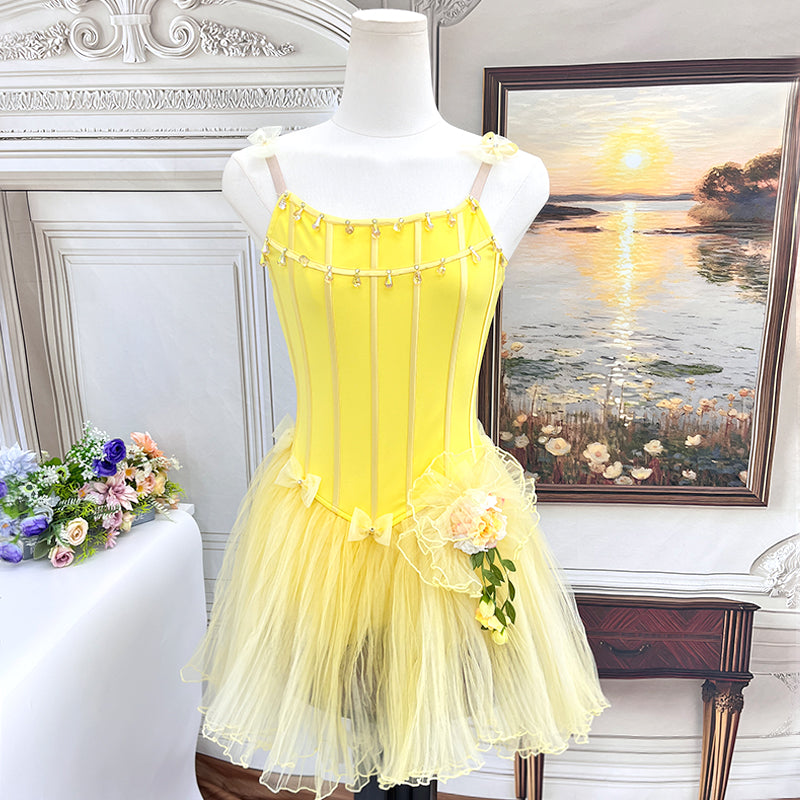 BLC0018  Sleeping Beauty Professional Ballet Tutu Long Dress | Ready-to-Ship