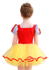 Girls Red Blue Yellow Princess Ballet Tutu Dress, Sparkly Dance Costume-ALP058