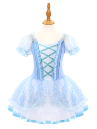 Girls Pink Ballet Leotard Princess Tutu Dress-ALP024