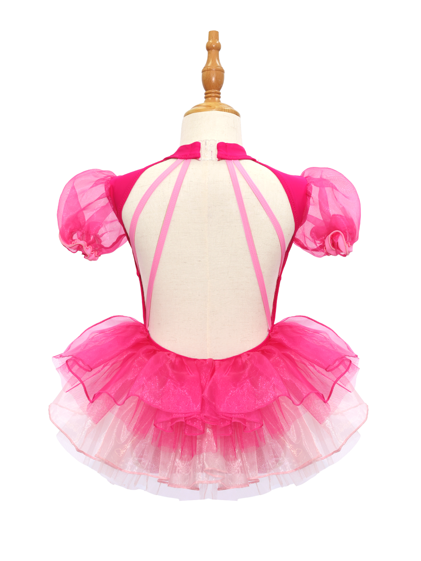 Hot Pink Girls Jazz Dance Costume JSP017