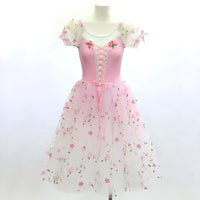 Giselle Long Romantic Ballet TuTu Dress Costume| Ready-to-Ship