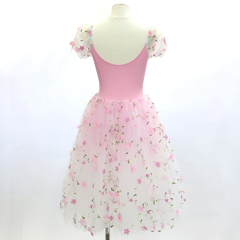 Giselle Long Romantic Ballet TuTu Dress Costume| Ready-to-Ship