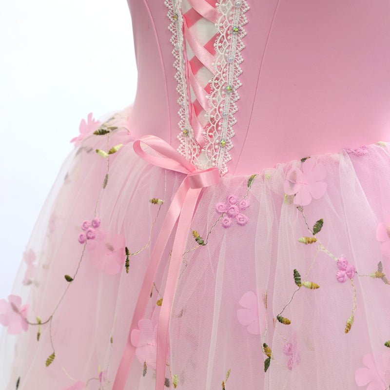 Giselle Long Romantic Ballet TuTu Dress Costume| Ready-to-Ship