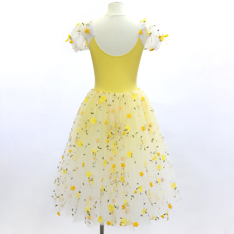 Giselle Long Romantic Ballet TuTu Dress Costume| Ready-to-Ship