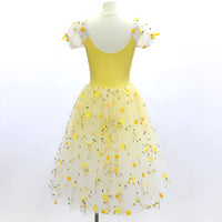 Giselle Long Romantic Ballet TuTu Dress Costume| Ready-to-Ship