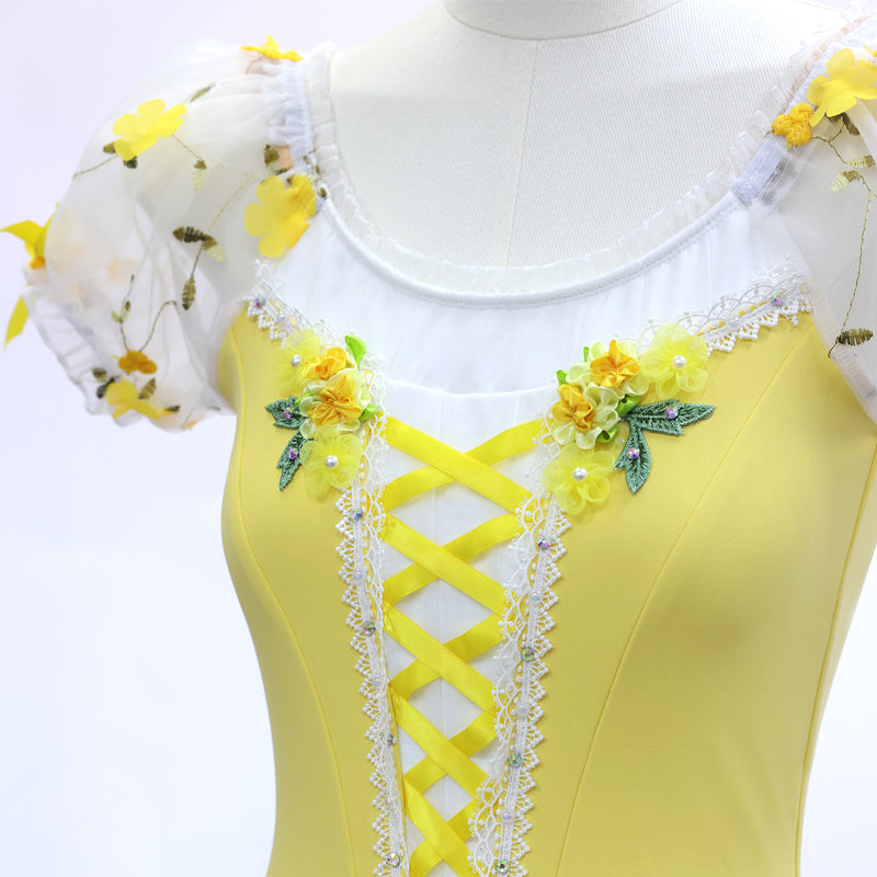Giselle Long Romantic Ballet TuTu Dress Costume| Ready-to-Ship
