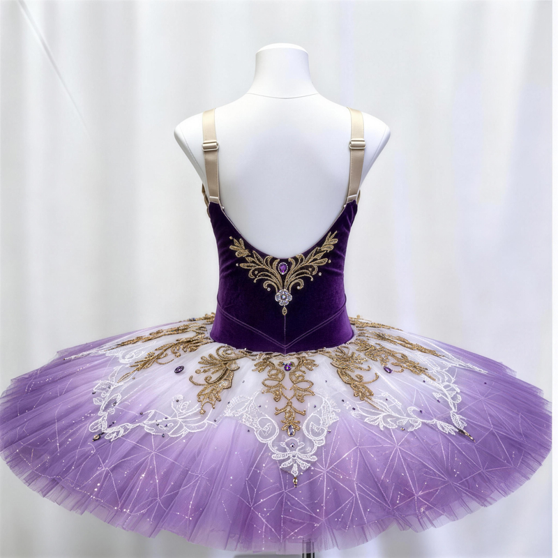 BLT1898 Purple Ballet Tutu - Size 150 | Ready-to-Ship