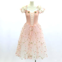 Giselle Long Romantic Ballet TuTu Dress Costume| Ready-to-Ship