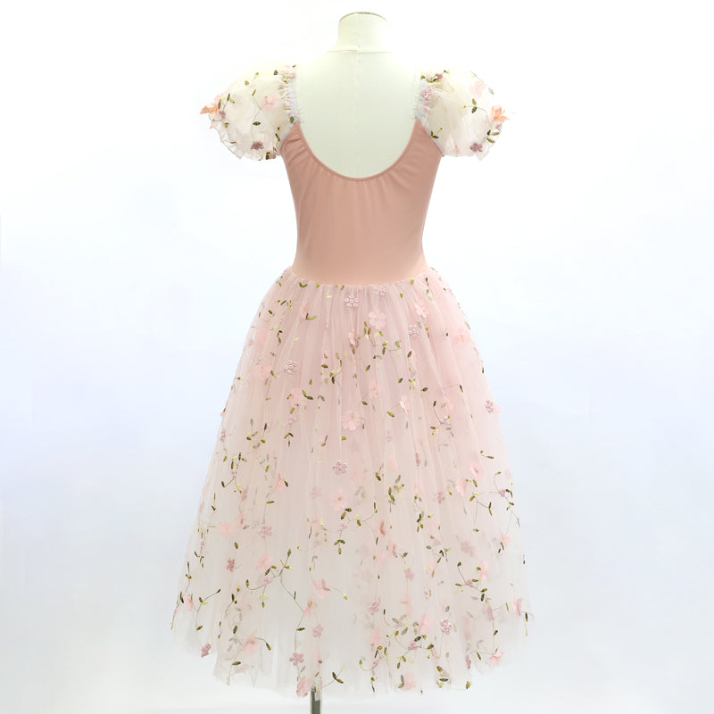 Giselle Long Romantic Ballet TuTu Dress Costume| Ready-to-Ship