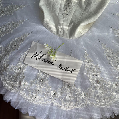 Floral Ballet Tutu Dress – Intricately Designed for Performance Grace & Comfort - MDT1160