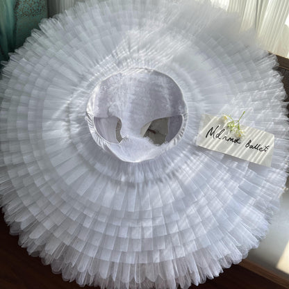 Floral Ballet Tutu Dress – Intricately Designed for Performance Grace & Comfort - MDT1160