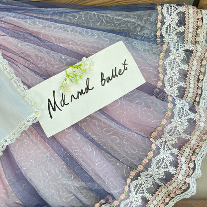 Multi-Layered Ballet Tutu Dress for Dancers with Exquisite Embellishments - MDC0406