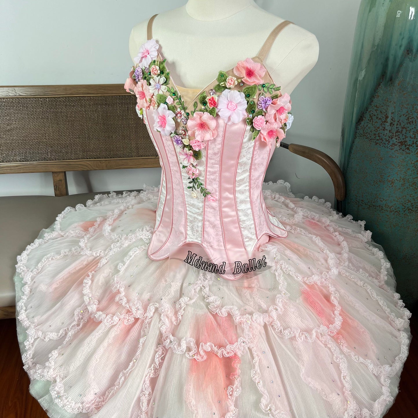 Ballet dress for "Sleeping Beauty" Ballet dress for "La Sylphide" Children's dance dress Girls' ballet dress Adult ballet dress Professional ballet dress Pancake-style dance dress-MDT1193