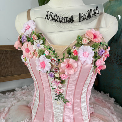 Ballet dress for "Sleeping Beauty" Ballet dress for "La Sylphide" Children's dance dress Girls' ballet dress Adult ballet dress Professional ballet dress Pancake-style dance dress-MDT1193