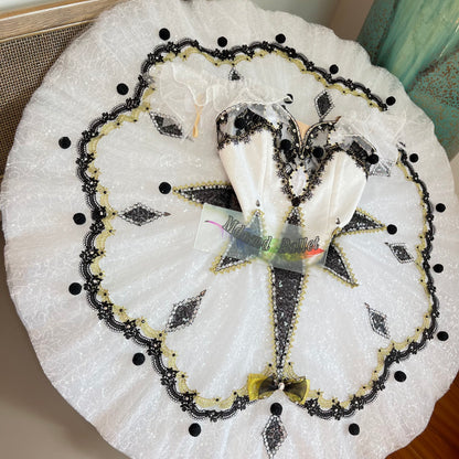 Professional Harlequin Ballet Short Tutus and Platter Ballet Tutus are suitable for the Youth America Grand Prix (YAGP)-MDT1253