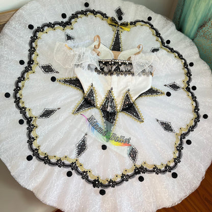 Professional Harlequin Ballet Short Tutus and Platter Ballet Tutus are suitable for the Youth America Grand Prix (YAGP)-MDT1253