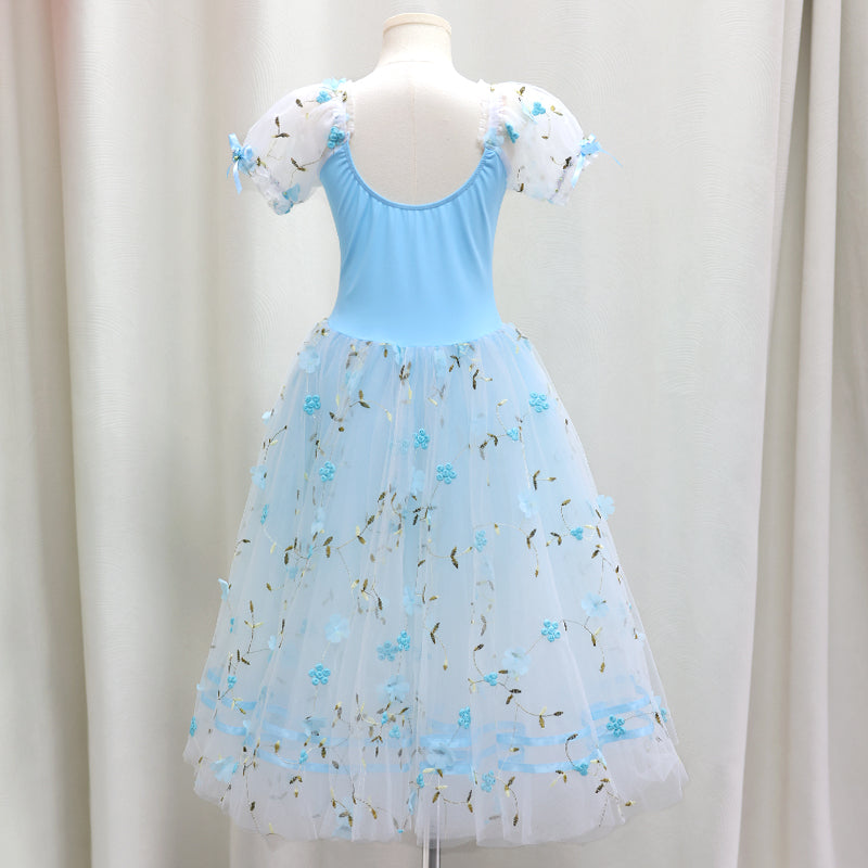Giselle Long Romantic Ballet TuTu Dress Costume| Ready-to-Ship