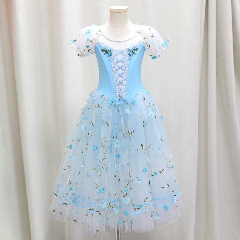 Giselle Long Romantic Ballet TuTu Dress Costume| Ready-to-Ship
