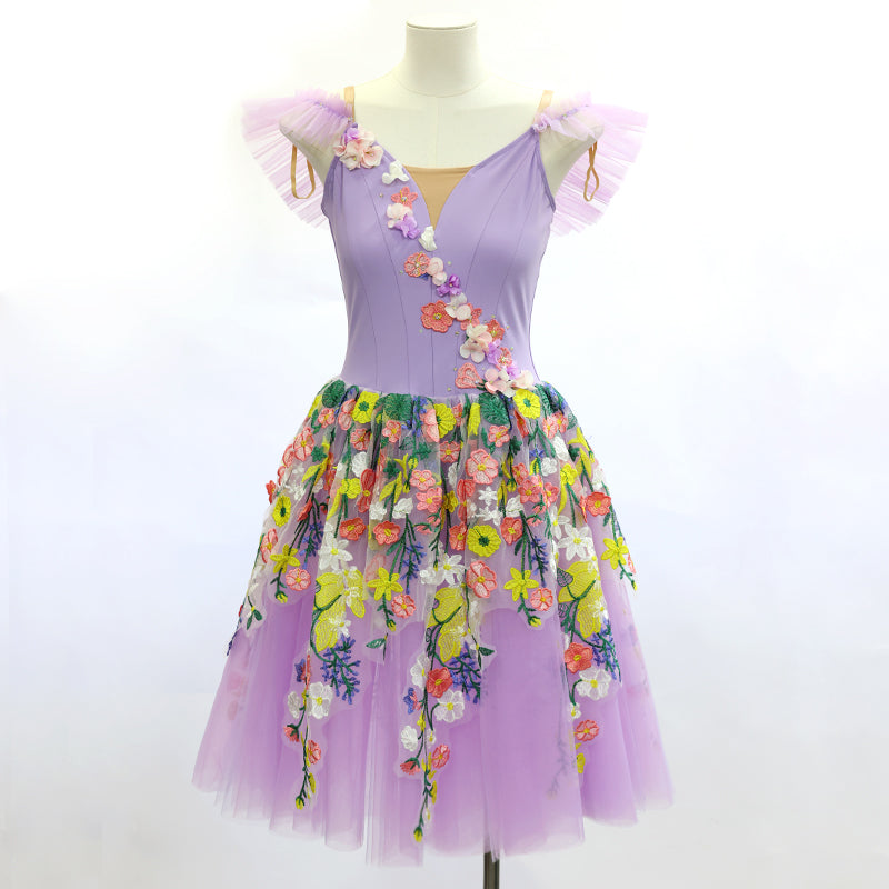 BLC2225 Coppelia Ballet Tutu Long Dress Costume- Size SA | Ready-to-Ship