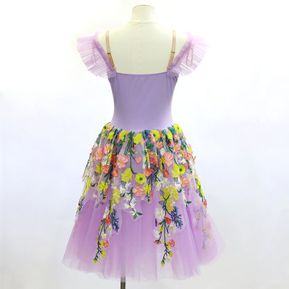 BLC2225 Coppelia Ballet Tutu Long Dress Costume- Size SA | Ready-to-Ship